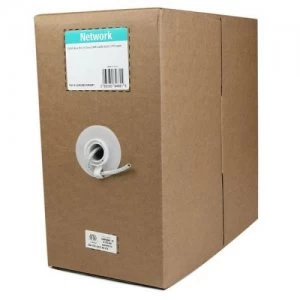 Image of 1000ft Bulk Roll of Cat5e Solid UTP Grey