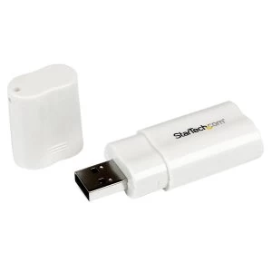 image of USB to Stereo Audio Adapter Converter