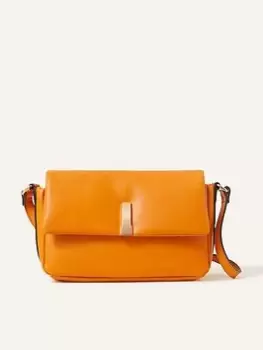 Image of Accessorize Puffer Crossbody With Lock Detail