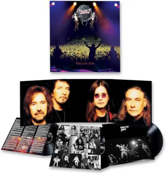 image of Black Sabbath Reunion - Sealed 2023 UK 3-LP vinyl set 19658714621