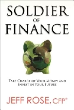 Image of soldier of finance take charge of your money and invest in your future