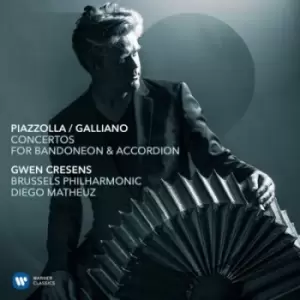 image of Piazzolla/Galliano Concertos for Bandoneon & Accordion by Astor Piazzolla CD Album