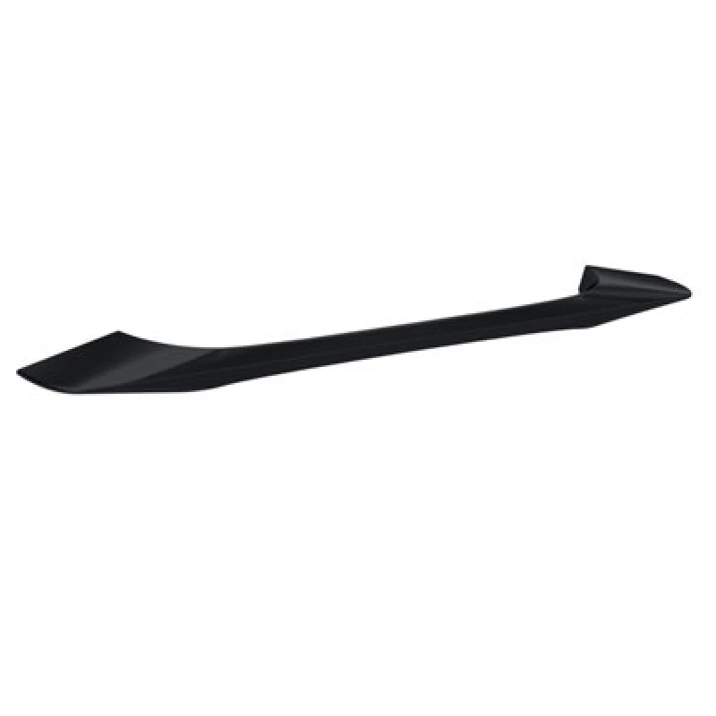 Image of Hudson Reed D Shaped Handle Zamac Built, Contemporary Bathroom Furniture Accessories In Matt Black, 224mm