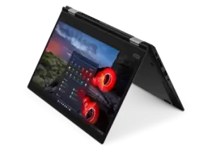 image of Lenovo ThinkPad X13 Yoga 10th Generation Intel Core i5-10210U Processor (1.60 GHz up to 4.20 GHz)/Windows 10 Pro 64/256GB SSD M.2 2280 PCIe TLC