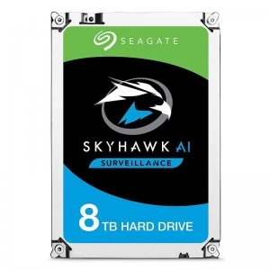 Image of Seagate SkyHawk AI Surveillance 8TB Hard Disk Drive