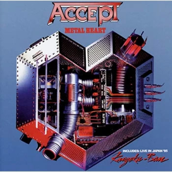 image of Accept - Metal Heart/Kaizoku-ban - Live in Japan CD