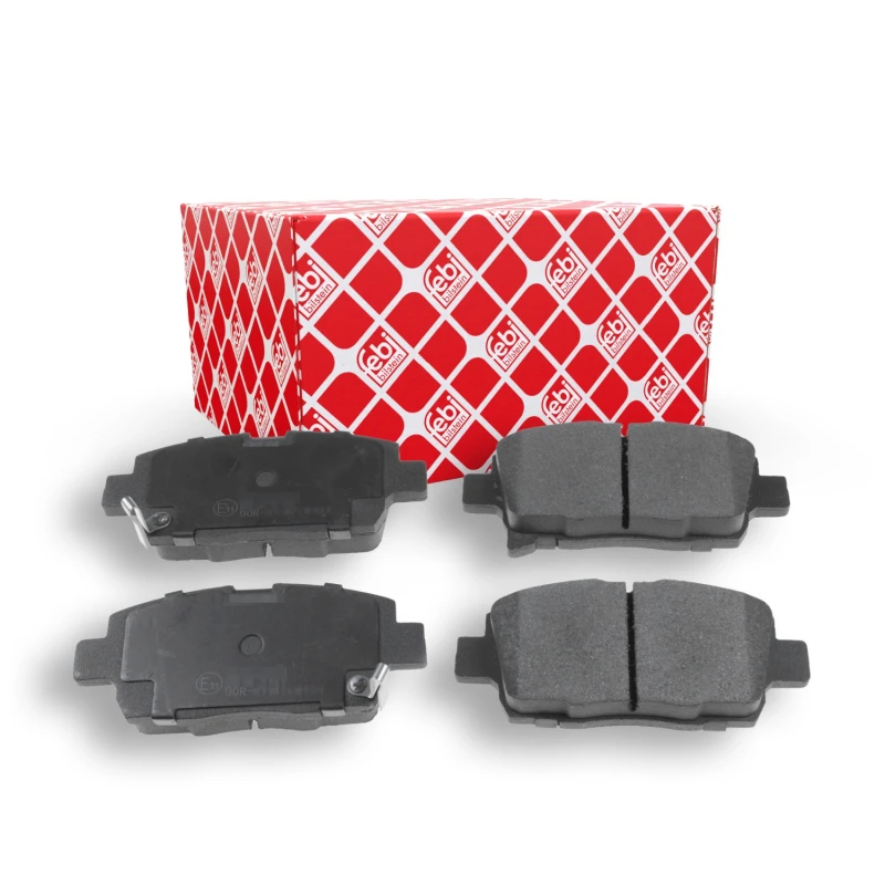 Image of FEBI BILSTEIN 175212 Brake pad set Front Axle, with acoustic wear warning Brake Pad Set,disc brake (402)