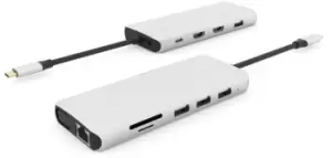 Image of eSTUFF USB-C Single USB-C Dock USB 3.2 Gen 1 (3.1 Gen 1) Type-C...