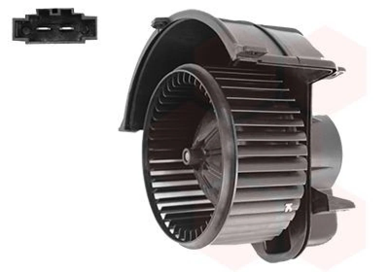 Image of VAN WEZEL Blower motor VAN WEZEL 5846773