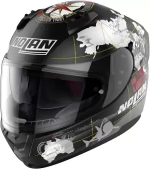 Image of Nolan N60-6 Gemini Replica 49 C. Checa Flat Black L