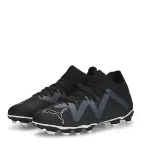 image of Puma Future.3 Firm Ground Football Boots Junior Boys - Black