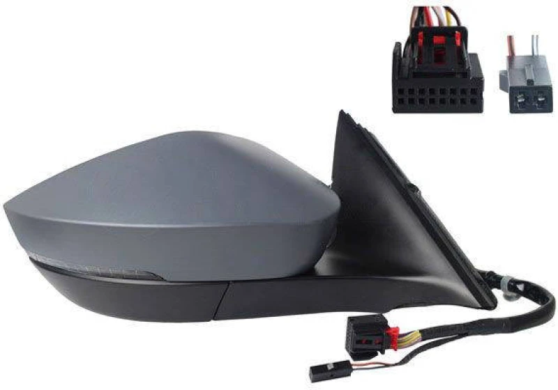 Image of ALKAR 6162732 Wing mirror Right, Electric, Convex, primed Outside Mirror (50)