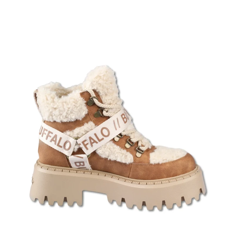 Image of Buffalo Womens boots Buffalo Aspen Com Mid Warm Beige Female 37
