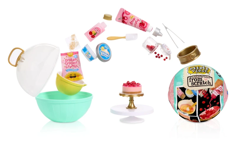 Image of MGA's Miniverse Make It Mini from Scratch Series 2 Mini Collectibles Mystery Blind Packaging Miniature DIY Replica Food Air Dry NOT Edible Col