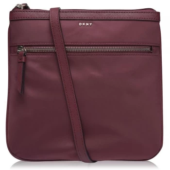 image of DKNY Casey Zip Cross Body Bag - BLOOD RED XOD