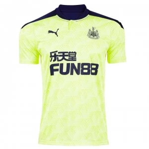 image of Puma Newcastle United Away Shirt 2020 2021 - Fizzy Yellow