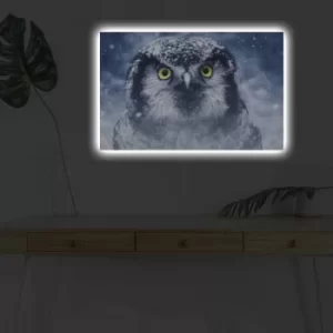 Image of 4570DHDACT-070 Multicolor Decorative LED Lighted Canvas Painting
