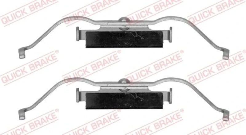 Image of QUICK BRAKE Brake pad fitting kit QUICK BRAKE 109-1747