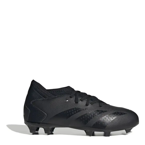 Image of adidas Predator Edge.3 Junior Firm Ground Football Boots - Black 3