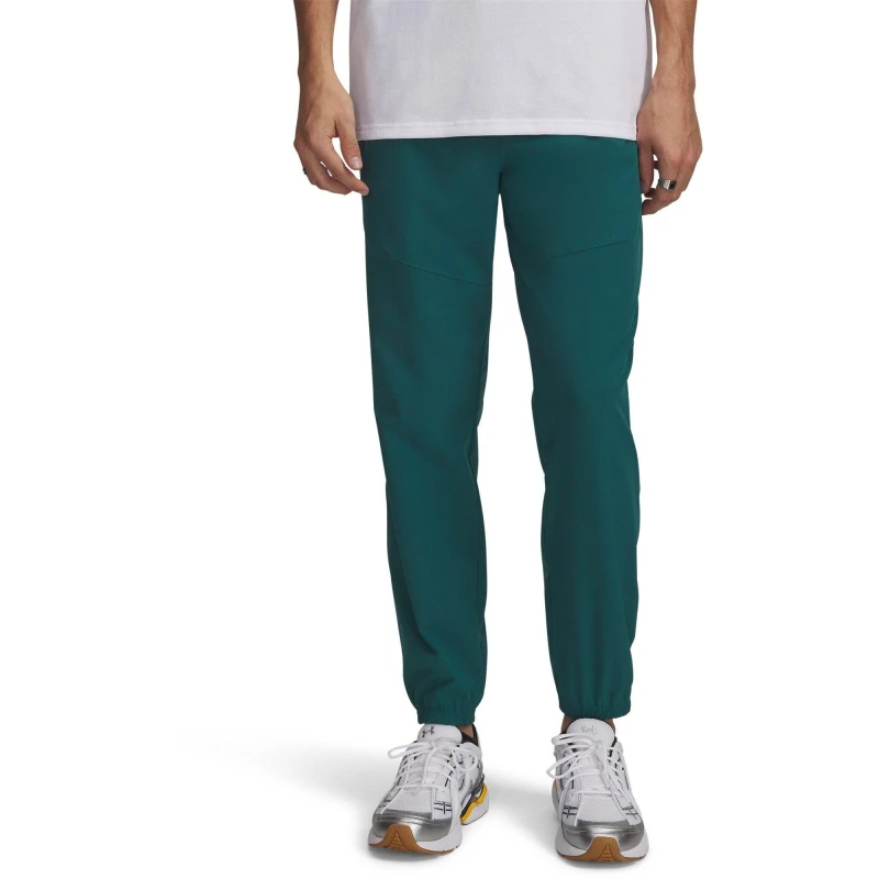 Image of Under Armour Vibe Woven Joggers Mens Green/Black male M