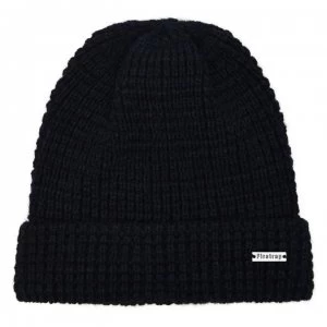 Image of Firetrap Cable Beanie Mens - Black/Navy