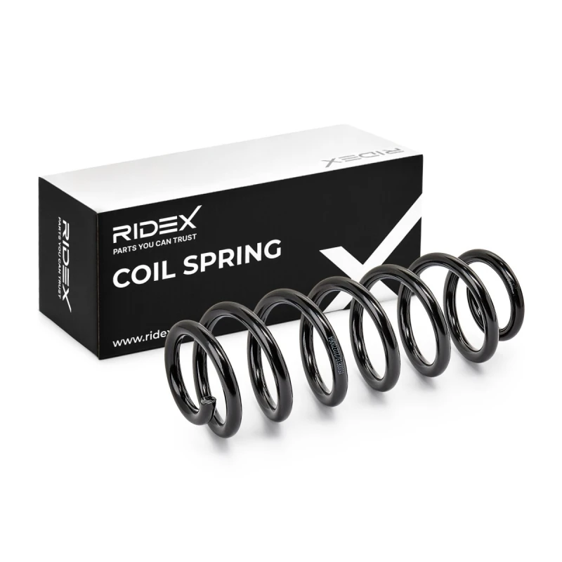 Image of RIDEX 188C3532 Coil spring Rear Axle Coil Spring (188)