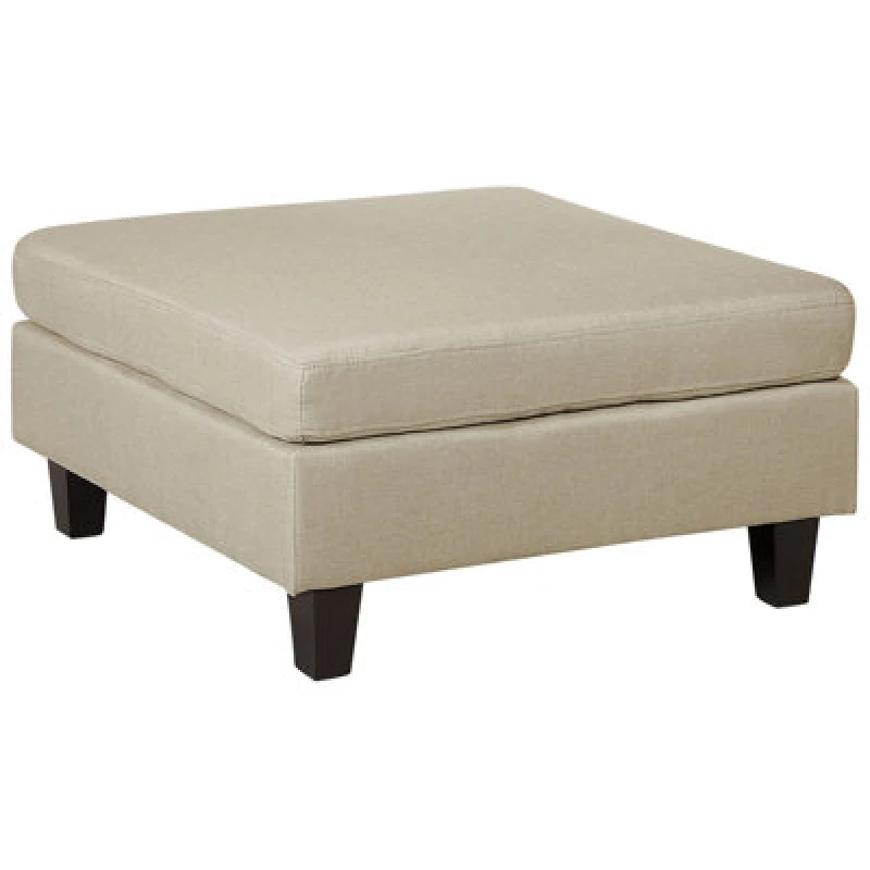 Image of Beliani Traditional Ottoman Fevik Fabric Beige