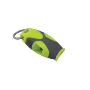 image of Fox 40 Sharx Whistle and Lanyard Charcoal/Green