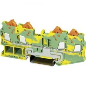 Image of PE protective conductor terminal QTC 15 QUATTRO PE Phoenix Contact Gree