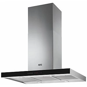 image of AEG DIE5961HG 90cm Flat Island Cooker Hood