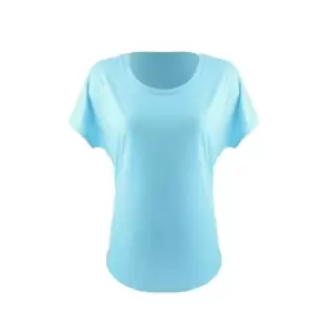 Image of Next Level Womens/Ladies Ideal Dolman T-Shirt (L) (Military Green)