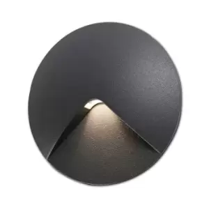 Image of Faro Barcelona UVE LED Outdoor Wall Light - Dark Grey