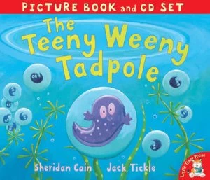 Image of The Teeny Weeny Tadpole by Sheridan Cain Paperback