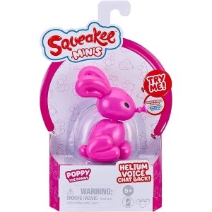 Image of Squeakee Minis - Poppy Bunny interactive balloon Toy