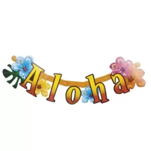 image of Aloha Banner Multicoloured 83cm