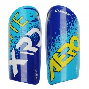 Image of Sondico Aerolite XRD Shinguards - Blue/Yellow
