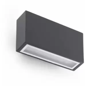 Image of Dark gray garden wall lamp Tane