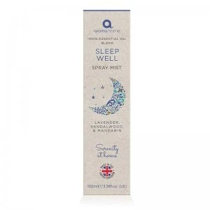 image of Aroma Home Sleep Well Spray Mist Lavender Sandalwood & Mandarin - 100ml