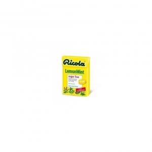 image of RICOLA - Swiss Herbal Sweets - Lemon -Sugar Free with Aspartame 45G