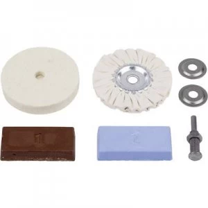 Image of Wolfcraft 2178000 Hobby polishing set
