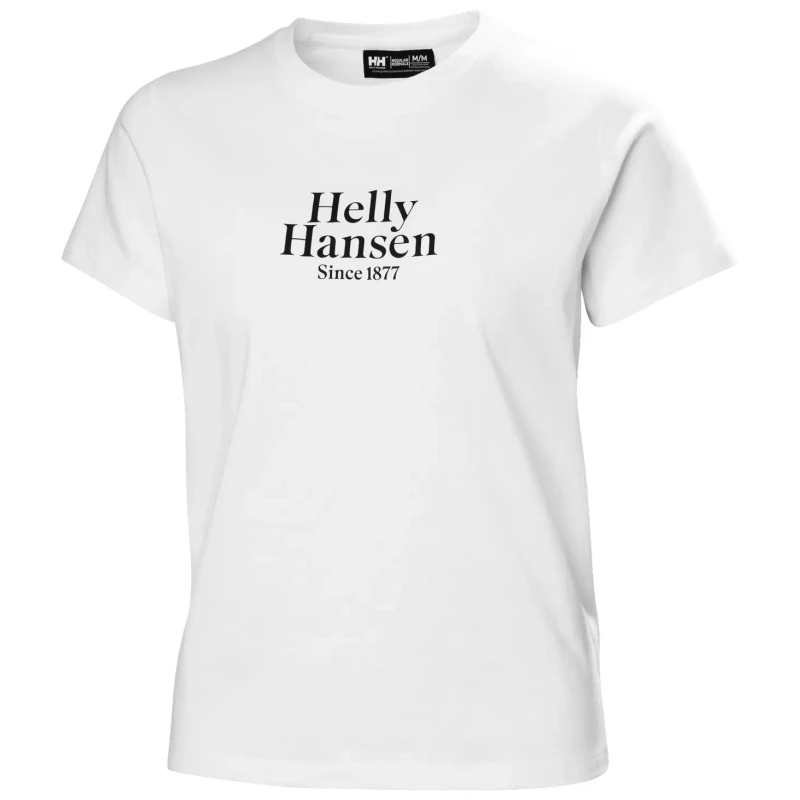 Image of Helly Hansen Womens T-Shirt Helly Hansen Core Graphic 2.0 Blanc Female L