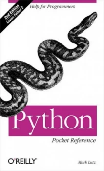 Image of Python Pocket Reference by Mark Lutz Book