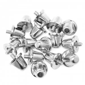 image of Sondico Aluminium Rugby Studs - Silver