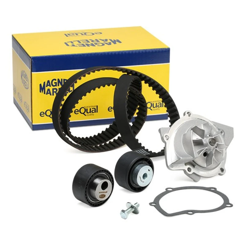 Image of MAGNETI MARELLI Water pump and timing belt kit MAGNETI MARELLI 132011160056