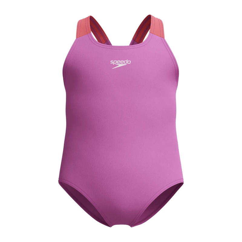 Image of Speedo Girls Learn to Swim Medalist Neon Violet female 1 Yrs