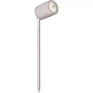 image of Collingwood 3W Silver LED Garden Spike Light 38 Degree - Warm White