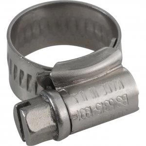 image of Jubilee Stainless Steel Hose Clip 11mm - 16mm Pack of 1