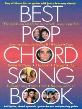 Image of Best Pop Chord Songbook Paperback