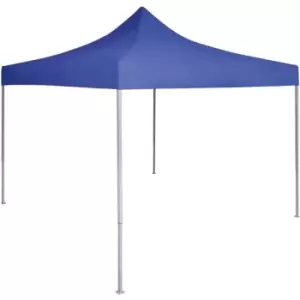 Image of Vidaxl - Professional Folding Party Tent 2x2 m Steel Blue Blue