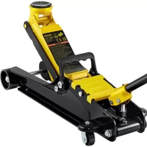 Image of VEVOR Floor Jack, 2.5 Ton Low Profile Floor Jack, Heavy-duty Steel Racing Floor Jack With Single Piston Lift Pump, Floor Jack Lifting Range 85 mm-380